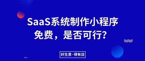 得有店SaaS服務(wù)商為何全面免費(fèi)小程序生成系統(tǒng)并專注ERP定制開(kāi)發(fā)
